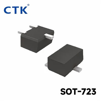 SOT-723 Transistor Amgapsiwleiddio Plastig